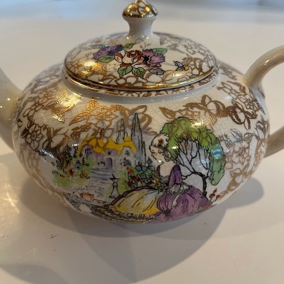 Lord Nelson Ware Teapot  “ Pompadour”  Made in England - Picture 11 of 12